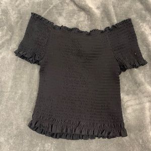 off the shoulder shirt